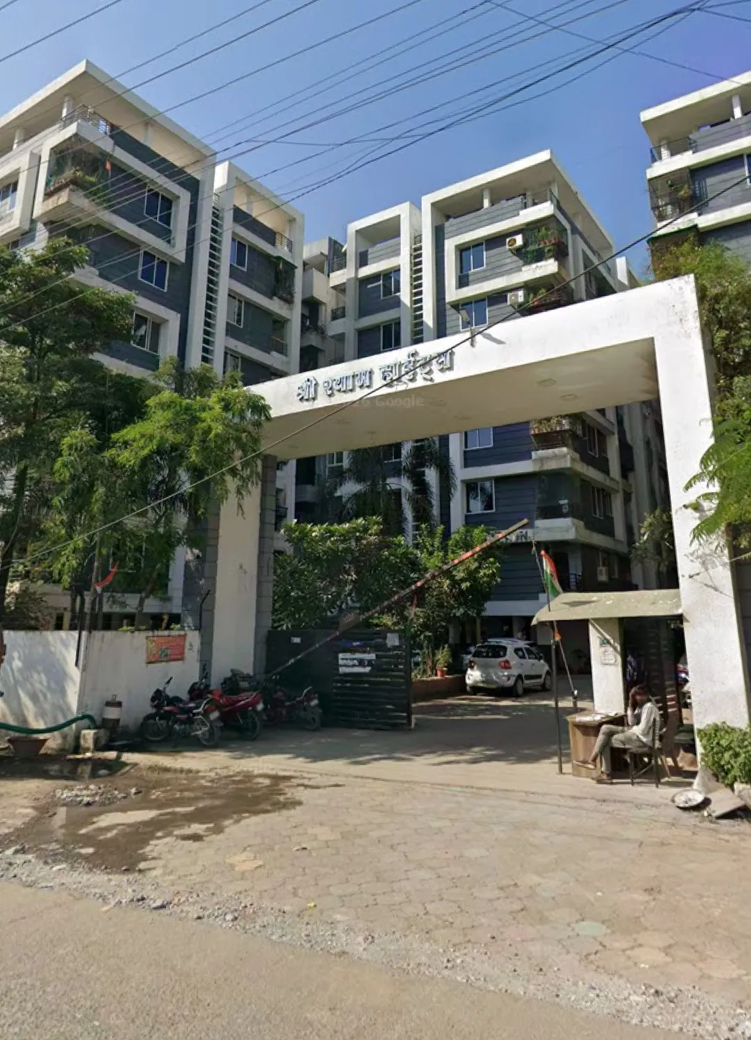 2 BHK semi furnished flat for sale